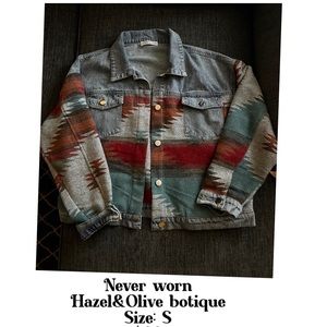 Never worn Hazel & Olive jacket